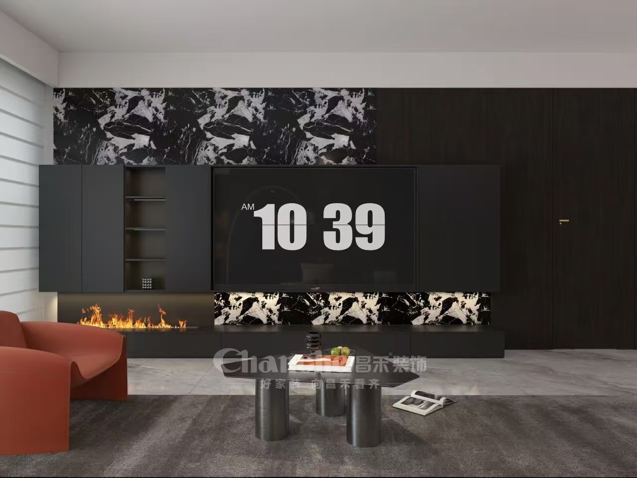 萬科錦曜129㎡ | 當(dāng)初全家都反對(duì)的黑色系極簡風(fēng)，幸好我堅(jiān)持到底！